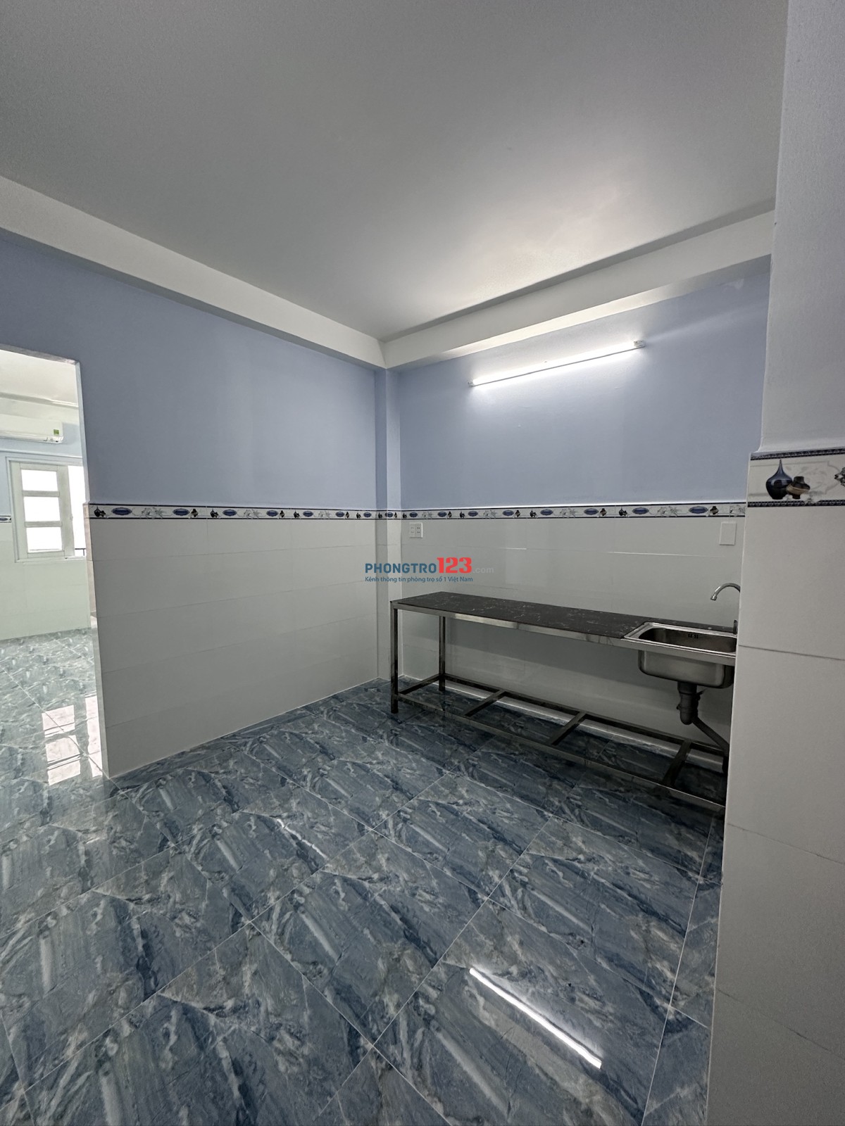 Cho thuê phòng 35m2 Lầu 2 phường 2 quận Tân Bình