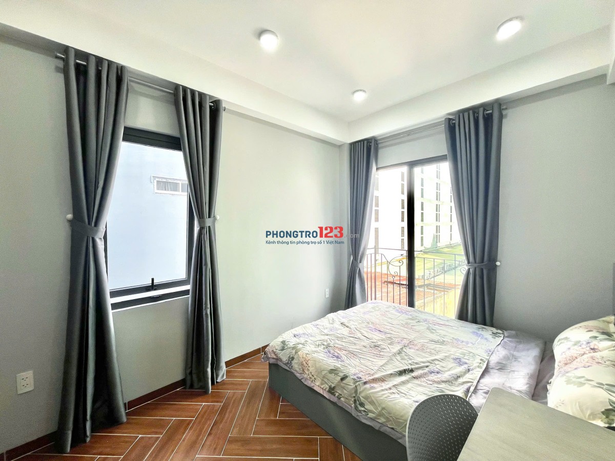 PHÒNG TRỌ BÌNH THẠNH GẦN CHỢ BÀ CHIỂU STUDIO 34m2 MÁY GIẶT RIÊNG BAN CÔNG LỚN BÙI ĐÌNH TÚY