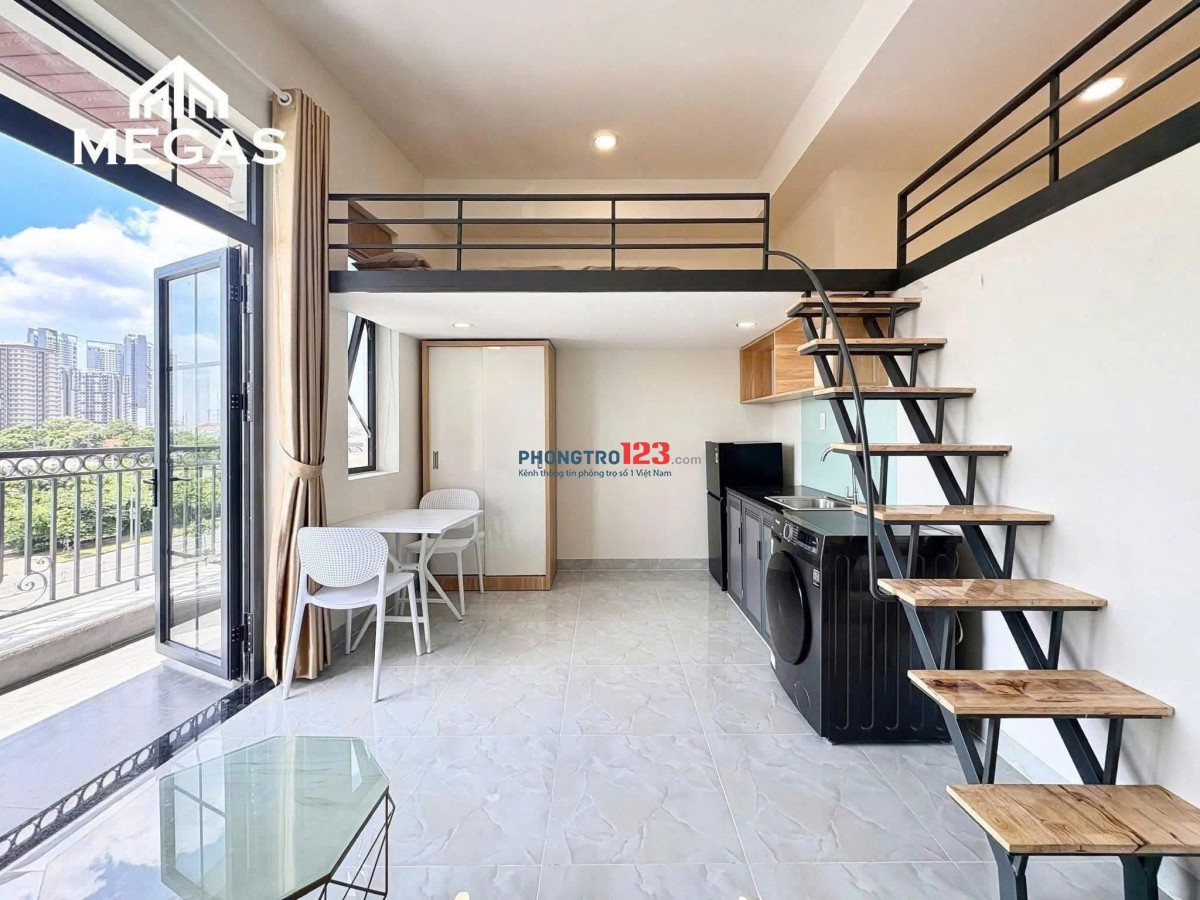 CHO THUÊ PHÒNG TRỌ FULL NỘI THẤT - BAN CÔNG NGAY TÔ KÝ - CVPM - ĐH HOA SEN - ĐH FPT