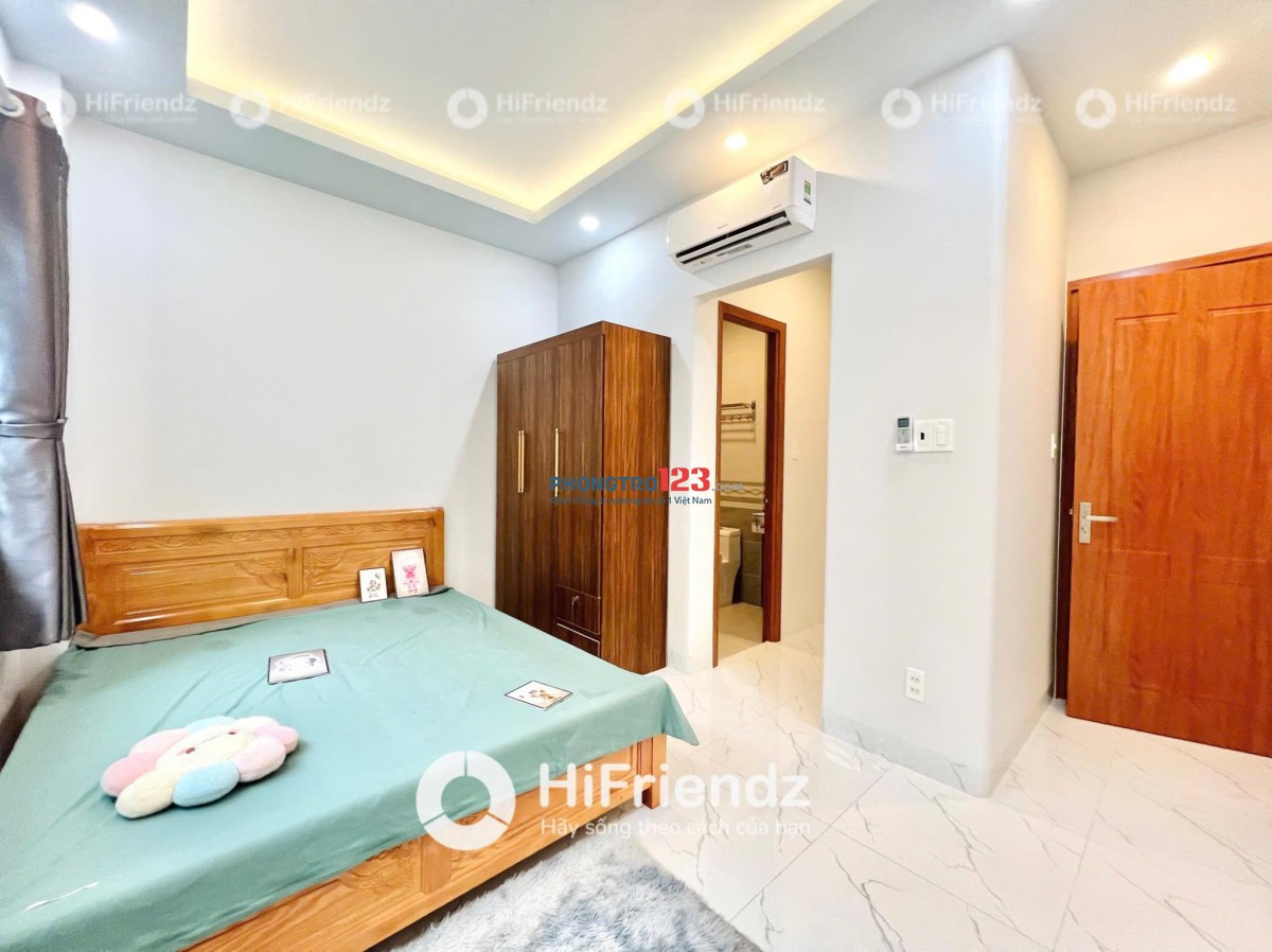 STUDIO FULL NỘI THẤT CỬA SỔ TRỜI SIÊU THOÁNG NGAY NGÃ 4 BỐN XÃ