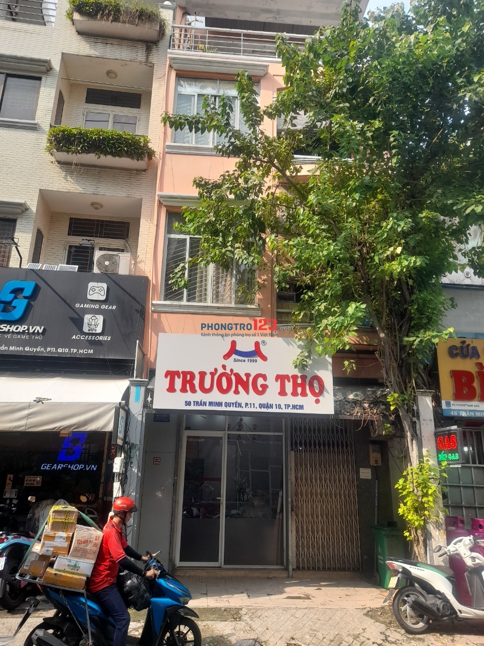 Phòng quận 10 diện tích 24 m2. giờ TD,thoáng mát, đủ đồ đạc,