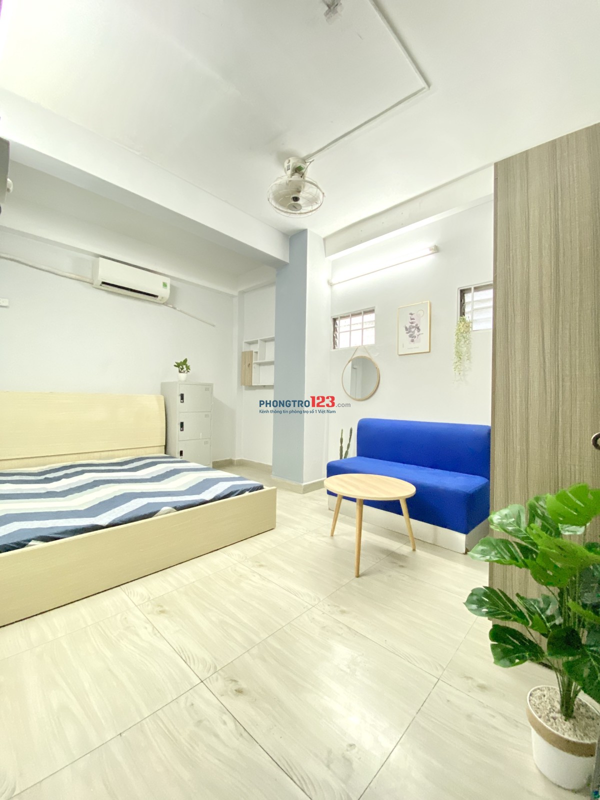 Cho thuê phòng trọ 25m2 đầy đủ tiện nghi đường Nơ Trang Long quận Bình Thạnh