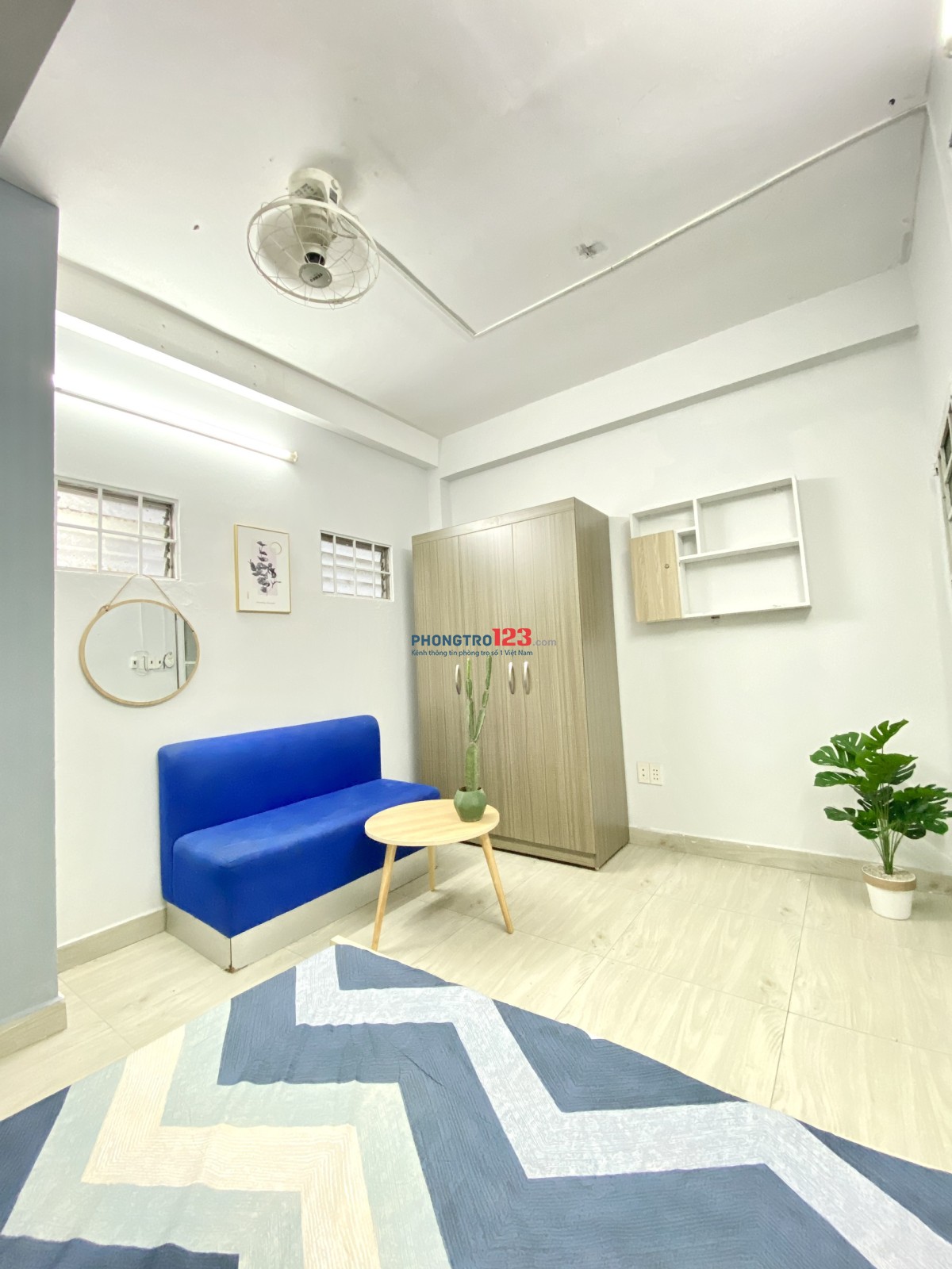 Cho thuê phòng trọ 25m2 đầy đủ tiện nghi đường Nơ Trang Long quận Bình Thạnh