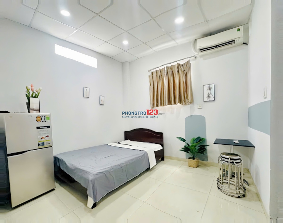 Cho thuê phòng trọ quận Tân Bình, cao cấp, full nội thất, đầy đủ tiện nghi đường Ấp Bắc