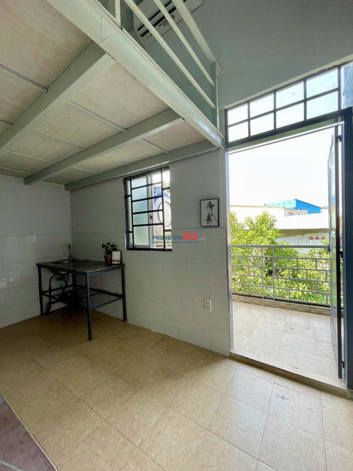 Phòng trọ có gác giá học sinh sinh viên đường Võ Duy Ninh quận Bình Thạnh kế bên trung tâm quận 1