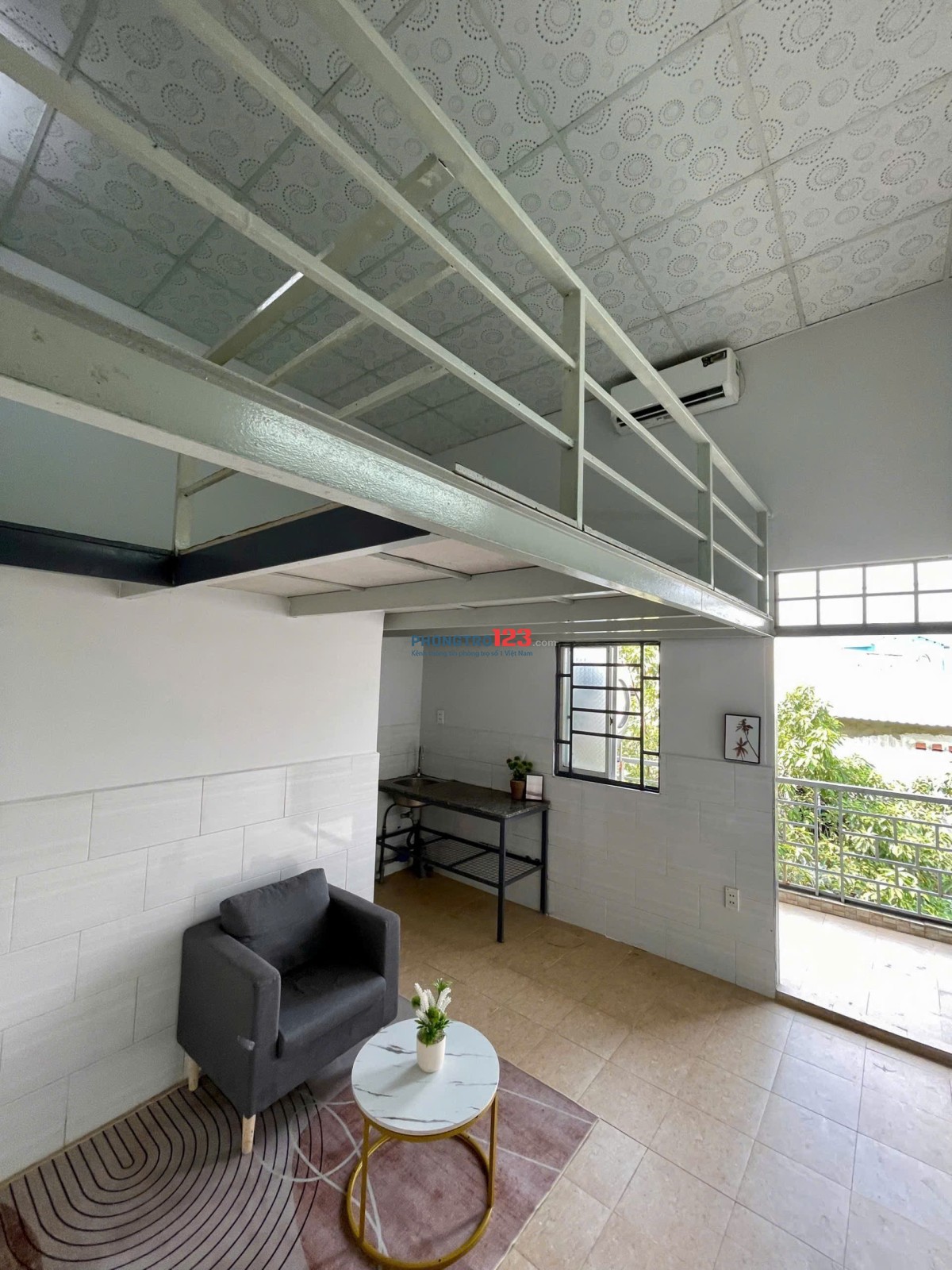 Phòng trọ có gác giá học sinh sinh viên đường Võ Duy Ninh quận Bình Thạnh kế bên trung tâm quận 1