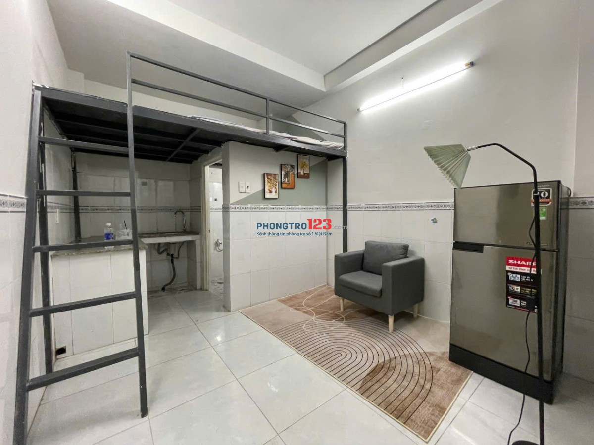 Cho thuê phòng trọ 30m2 có gác giá rẻ đường Lê Đức Thọ quận Gò Vấp kế bên Emart Gò Vấp