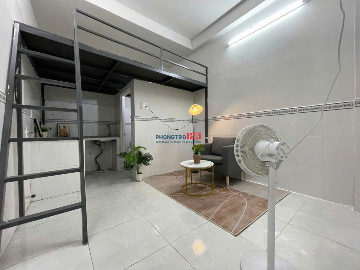 Cho thuê phòng trọ 30m2 có gác giá rẻ đường Lê Đức Thọ quận Gò Vấp kế bên Emart Gò Vấp