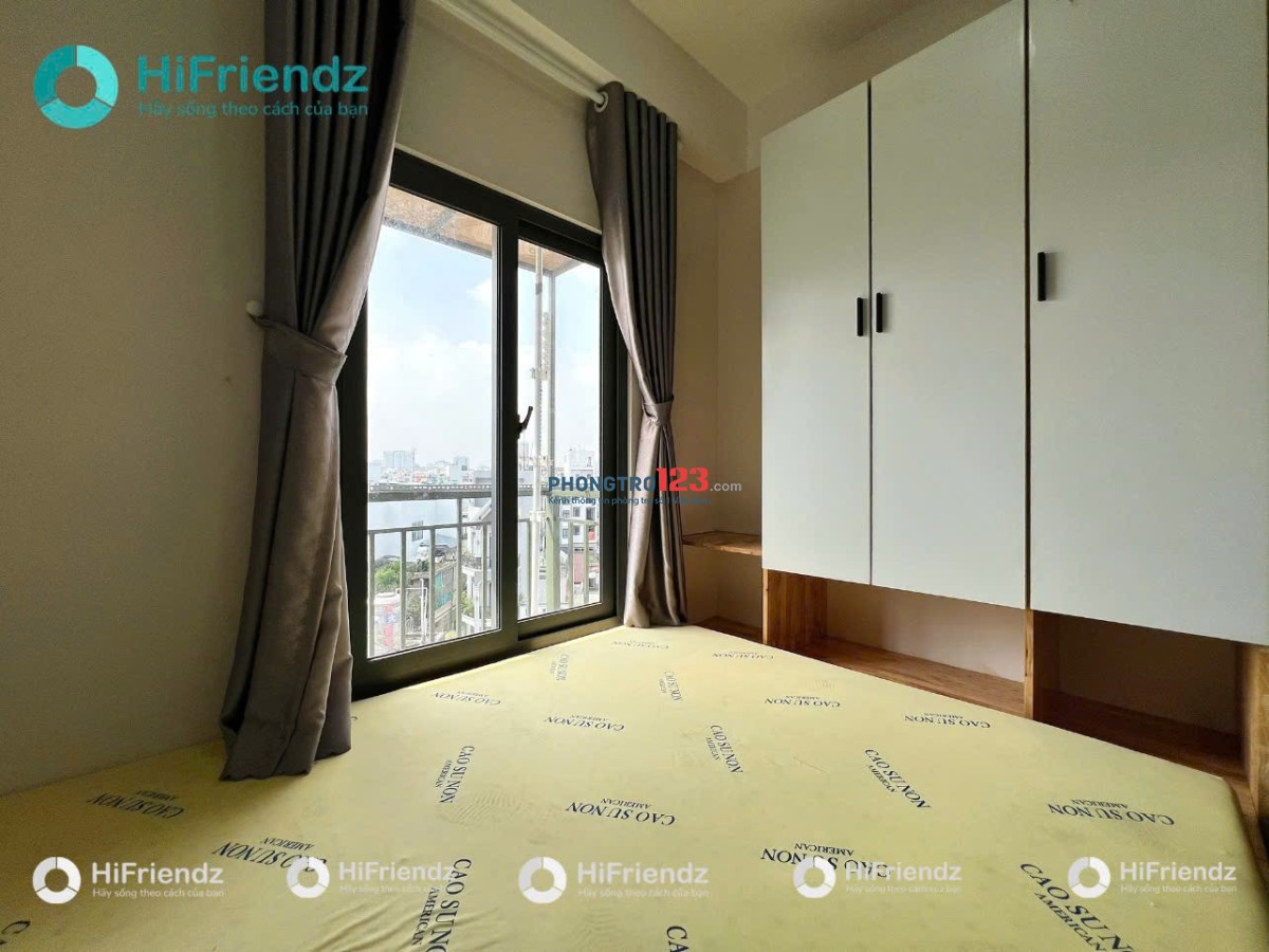 Cho thuê phòng full nội thất, cửa sổ lớn - gần chợ Bà Chiễu, Phan Xích Long giáp Q1, Q3.