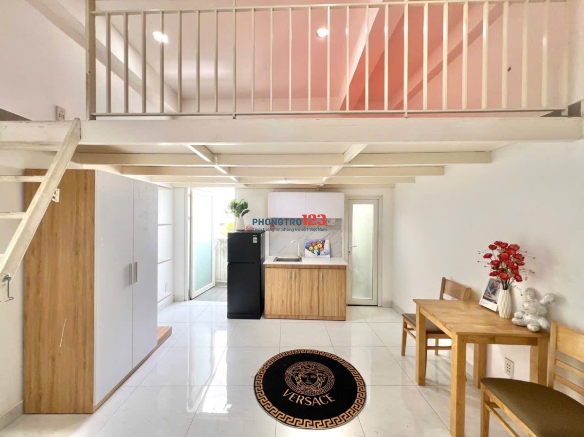 PHÒNG CÓ GÁC CỬA SỔ FULL TIỆN NGHI GẦN AEON TÂN PHÚ