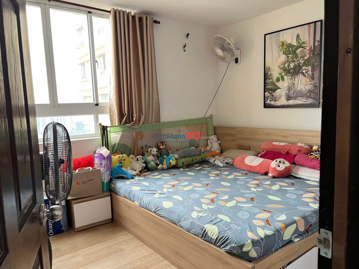 Căn 2p ngủ Carillon 5, Lũy Bán Bích, Tân Phú giá 11tr5/th, NT, Bancong.