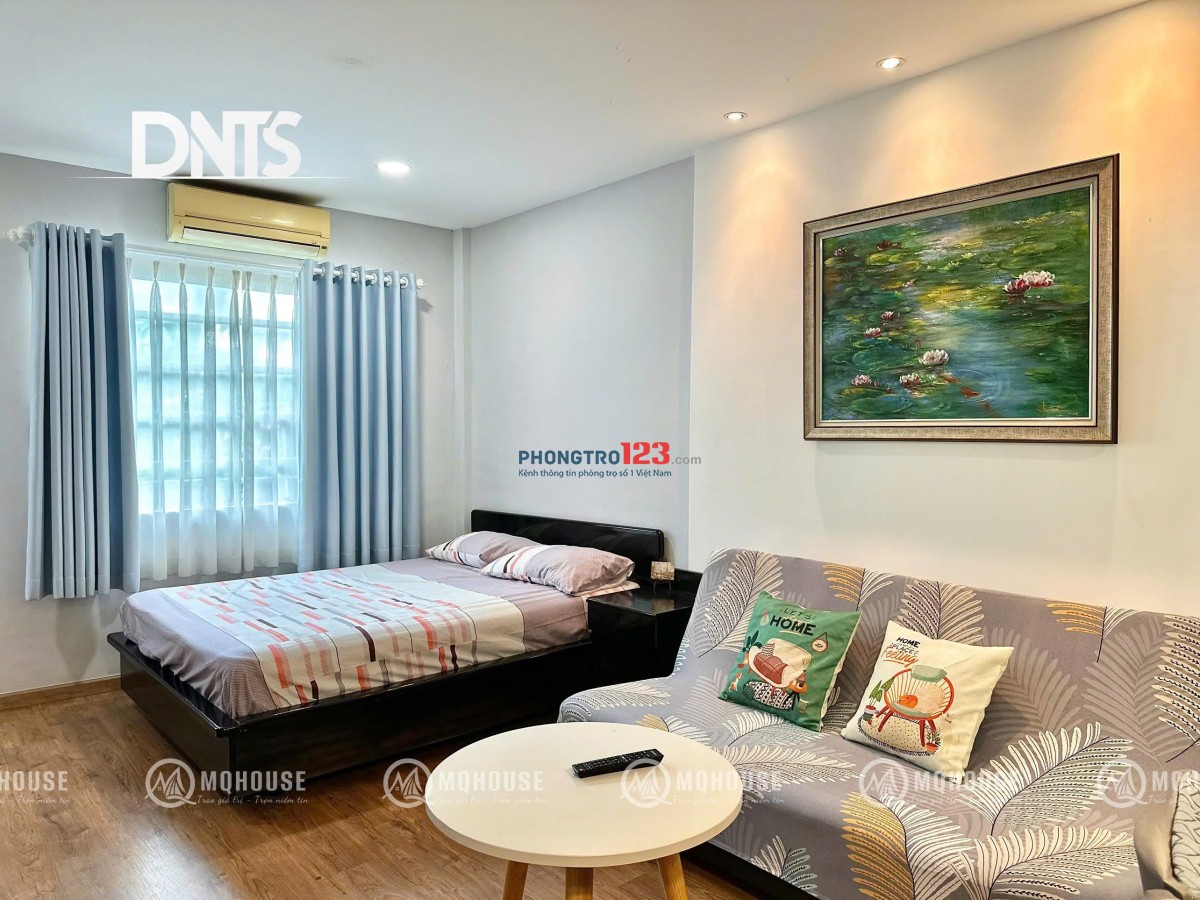 Cho thuê căn hộ balcony rộng 50m2 ngay Chung chư Horizon - chợ Tân Định - Vòng xoay Điện Biên Phủ