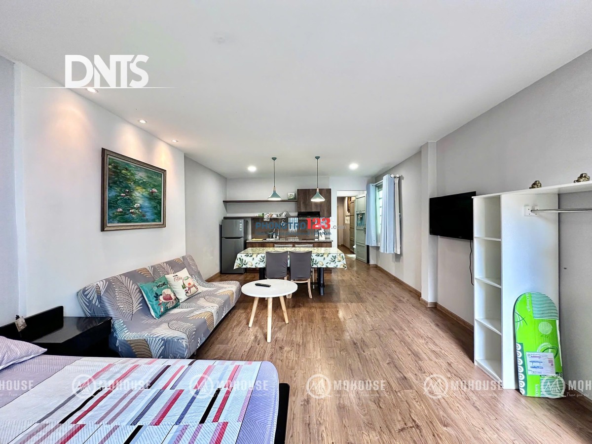 Cho thuê căn hộ balcony rộng 50m2 ngay Chung chư Horizon - chợ Tân Định - Vòng xoay Điện Biên Phủ