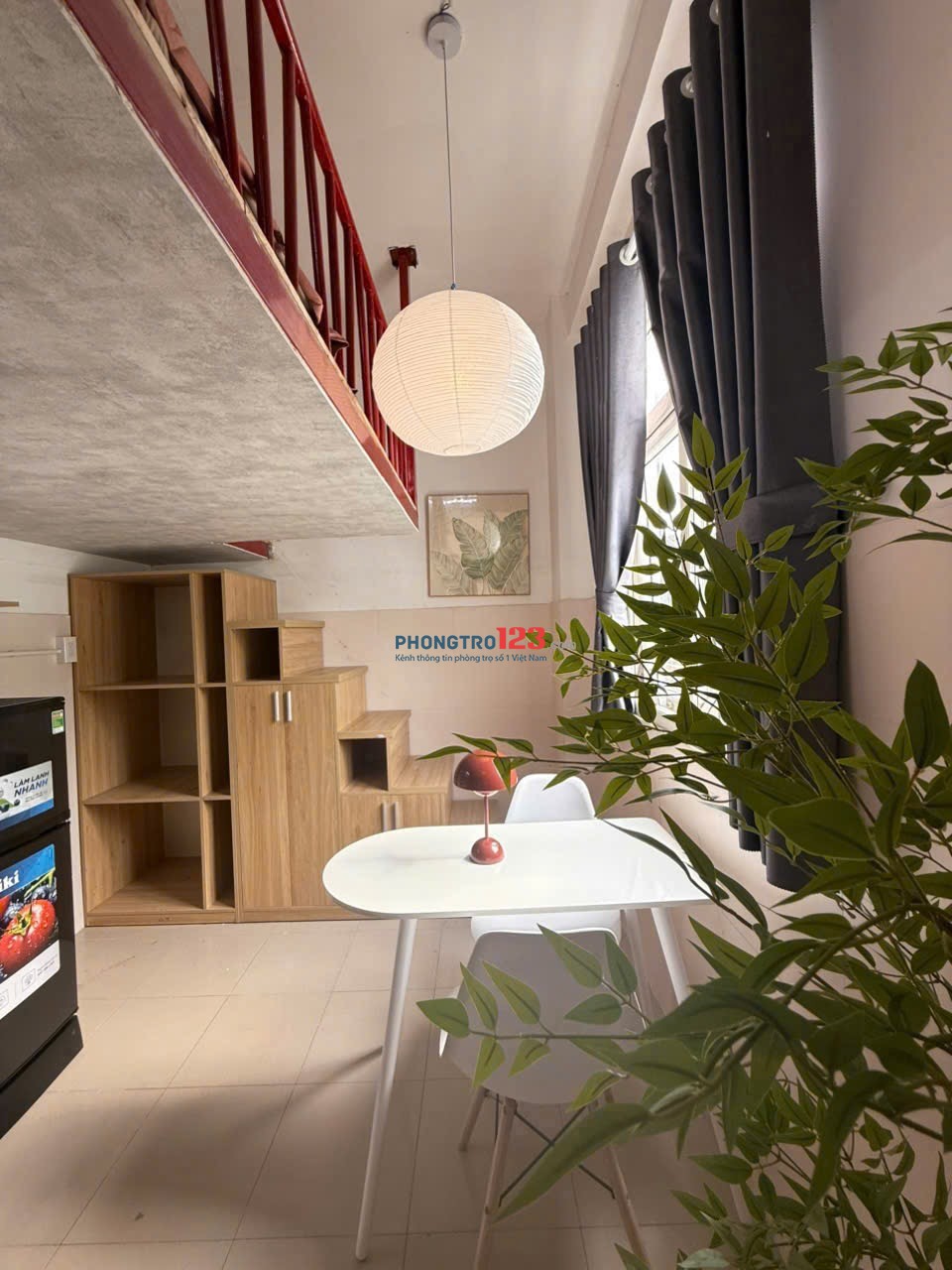 Phòng trọ cho thuê quận 1 - 212b nguyễn trãi - full nội thất có gác gần bến xe Sài Gòn
