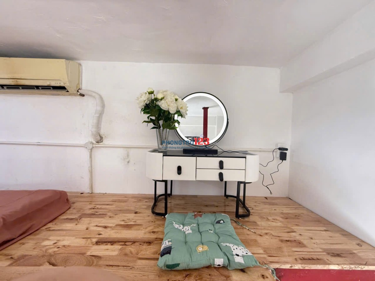 Phòng trọ cho thuê quận 1 - 212b nguyễn trãi - full nội thất có gác gần bến xe Sài Gòn