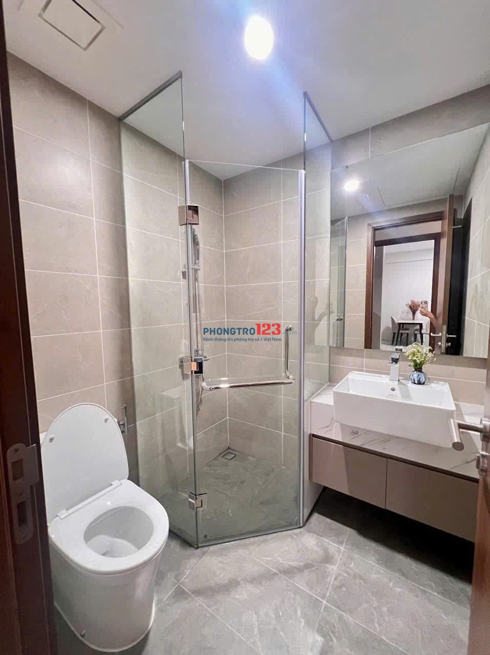 Chung cư Mỹ Phước, Bùi Hữu Nghĩa, BT: 60m2, 1p ngủ, 1wc, 8tr5/tháng