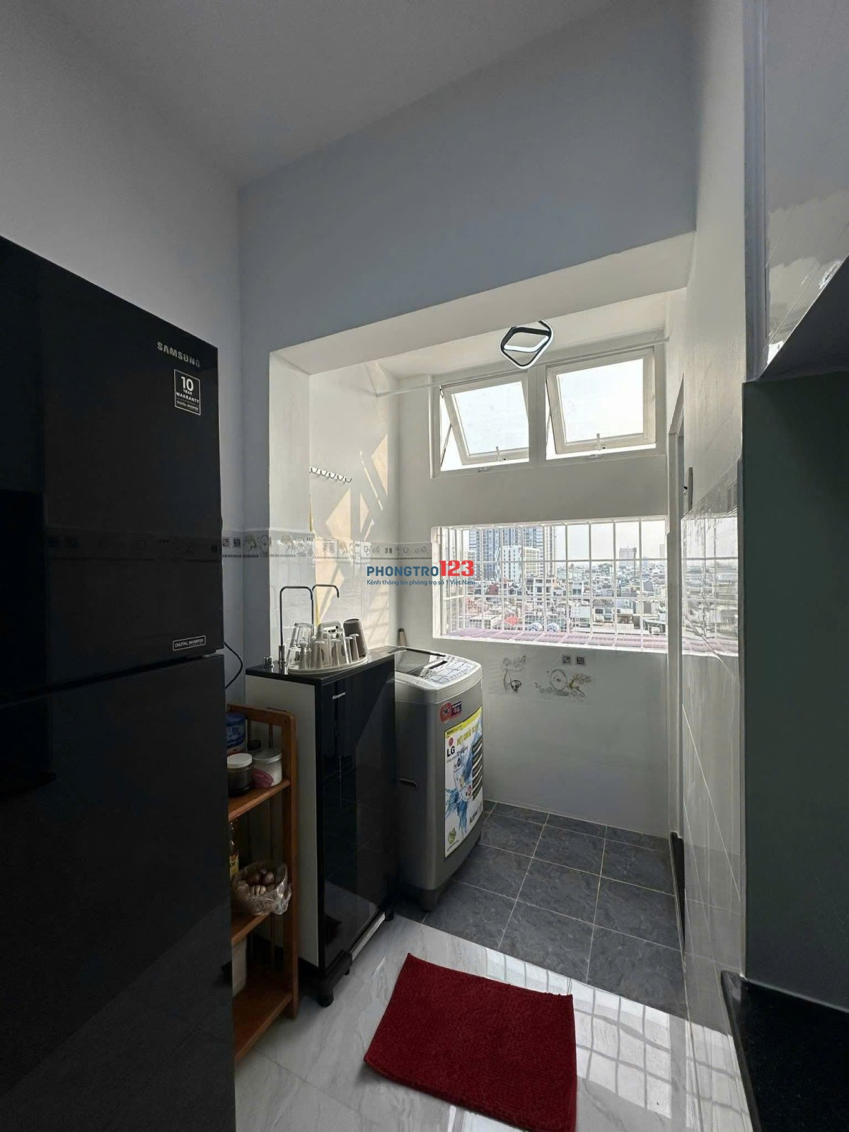 Chung cư Trần Nhật Duật, p3, BT, 70m2, 2PN, 1WC, NTCB, giá 11tr/th.