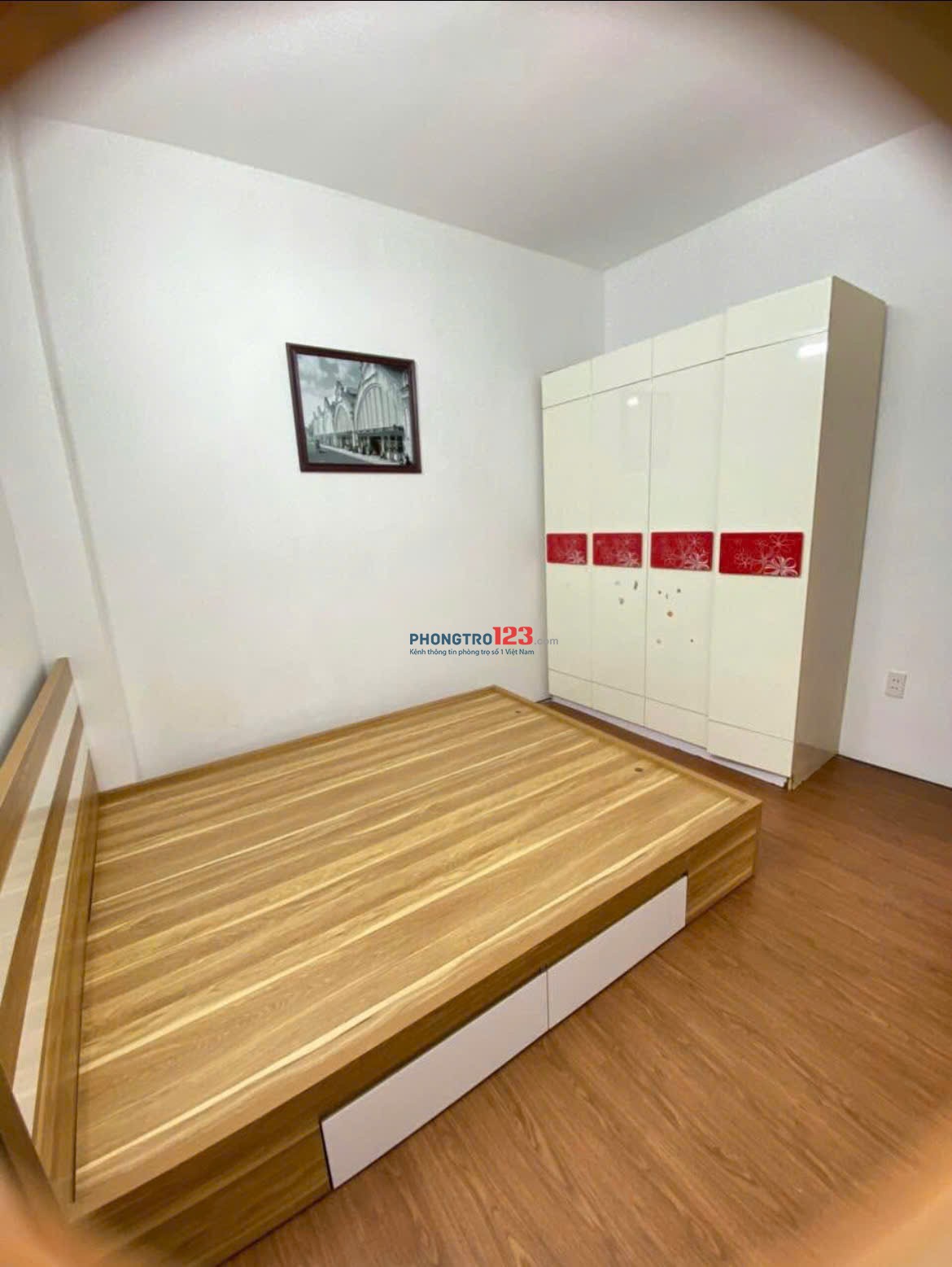 Chung cư Lakai, Nguyễn Tri Phương,P8,Q5: 2 phòng ngủ, nội thất, 9,tr/th