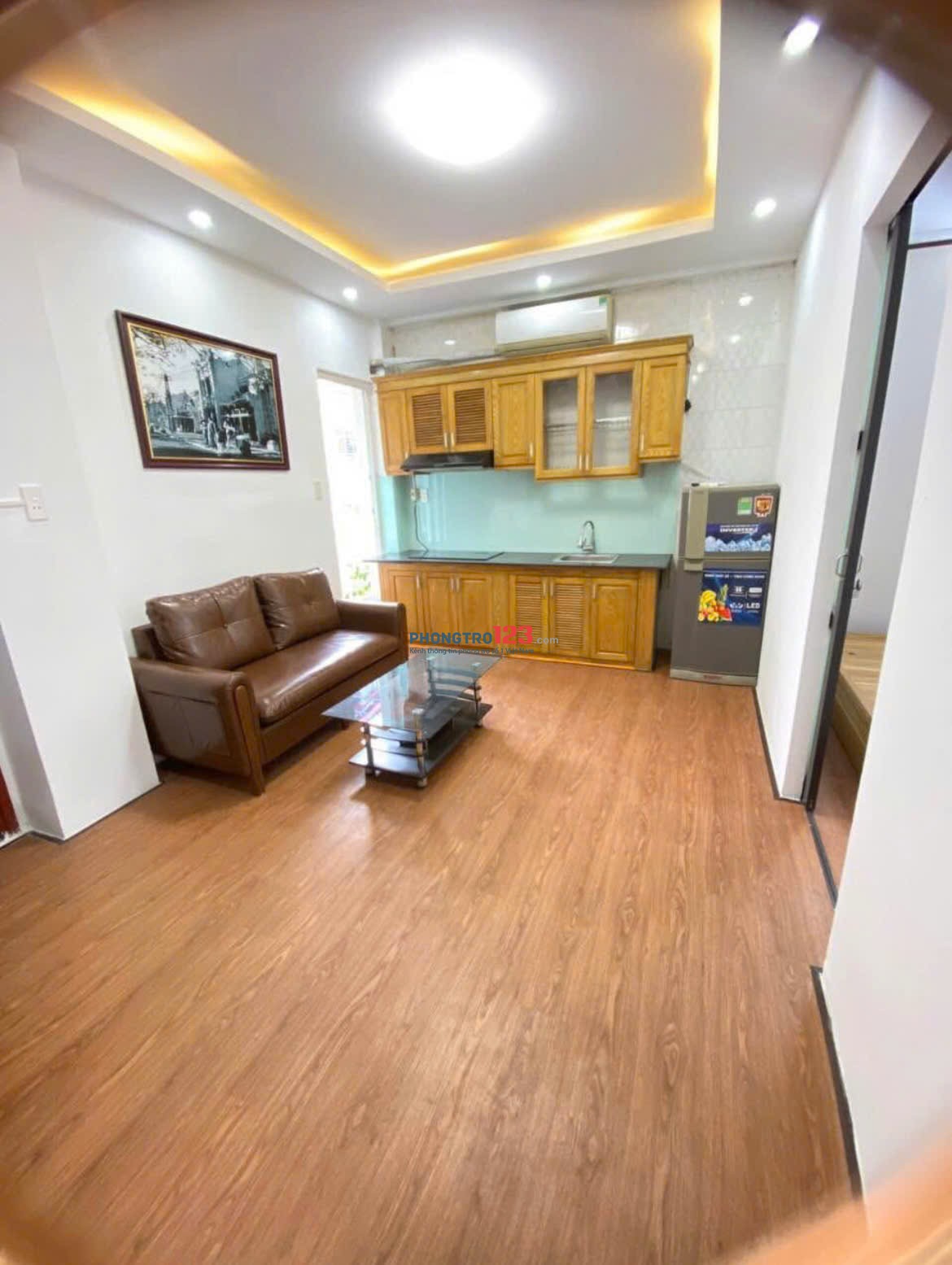 Chung cư Lakai, Nguyễn Tri Phương,P8,Q5: 2 phòng ngủ, nội thất, 9,tr/th