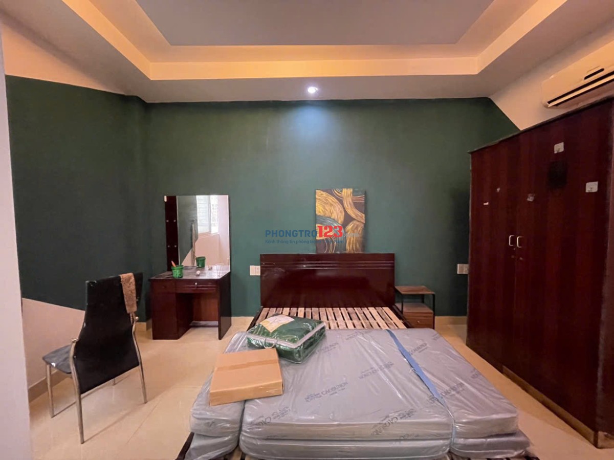 Khai Trương Căn 1 Phòng Ngủ riêng 40m2 Full Nội Thất - Cửa sổ - Lê Văn Sỹ Q3