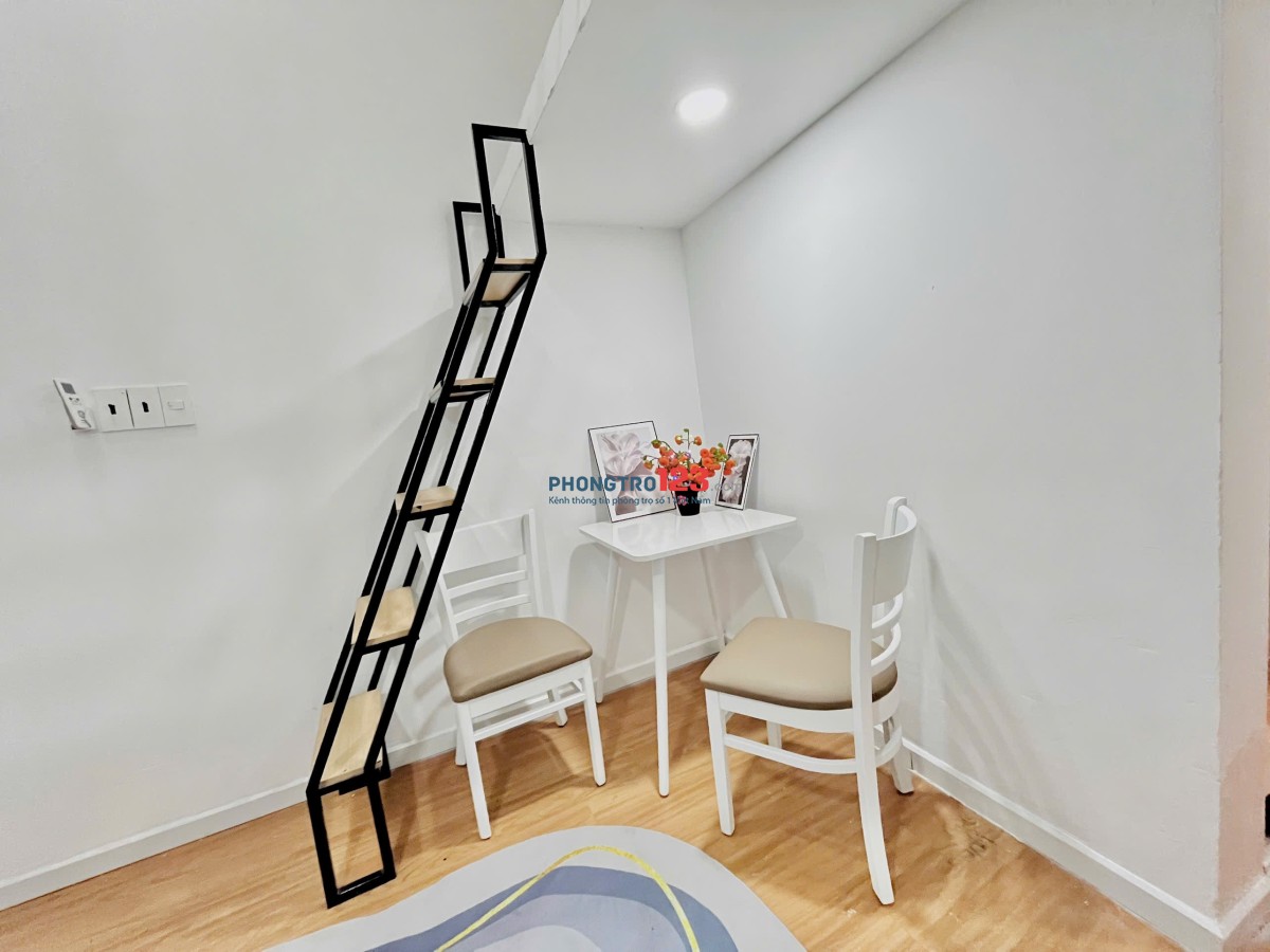 Cho thuê phòng sinh viên có gác - có nội thất - Cô Giang Q1 Gần Đại Học Hoa Sen