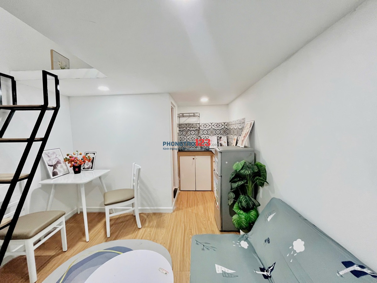 Cho thuê phòng sinh viên có gác - có nội thất - Cô Giang Q1 Gần Đại Học Hoa Sen