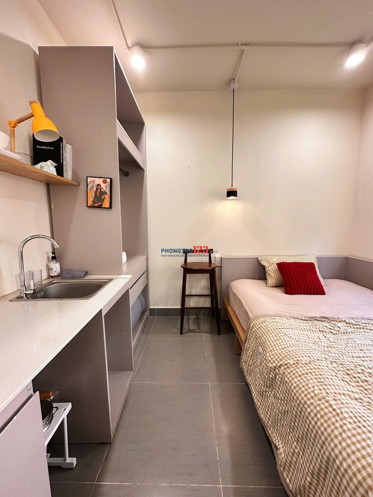 Phòng cho thuê quận 1 - Nguyễn Bỉnh Khiêm full nội thất gần Thảo Cầm Viên - Đài truyền hình