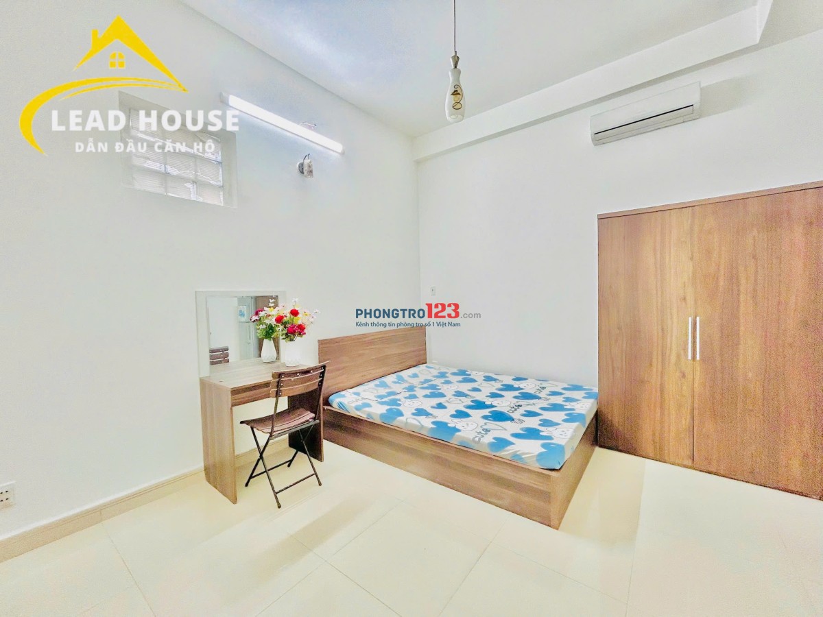 100M ĐẾN CÔNG VIÊN LÀNG HOA, PHÒNG RỘNG CÓ NỘI THẤT. NGUYỄN VĂN KHỐI, Free XE MÁY