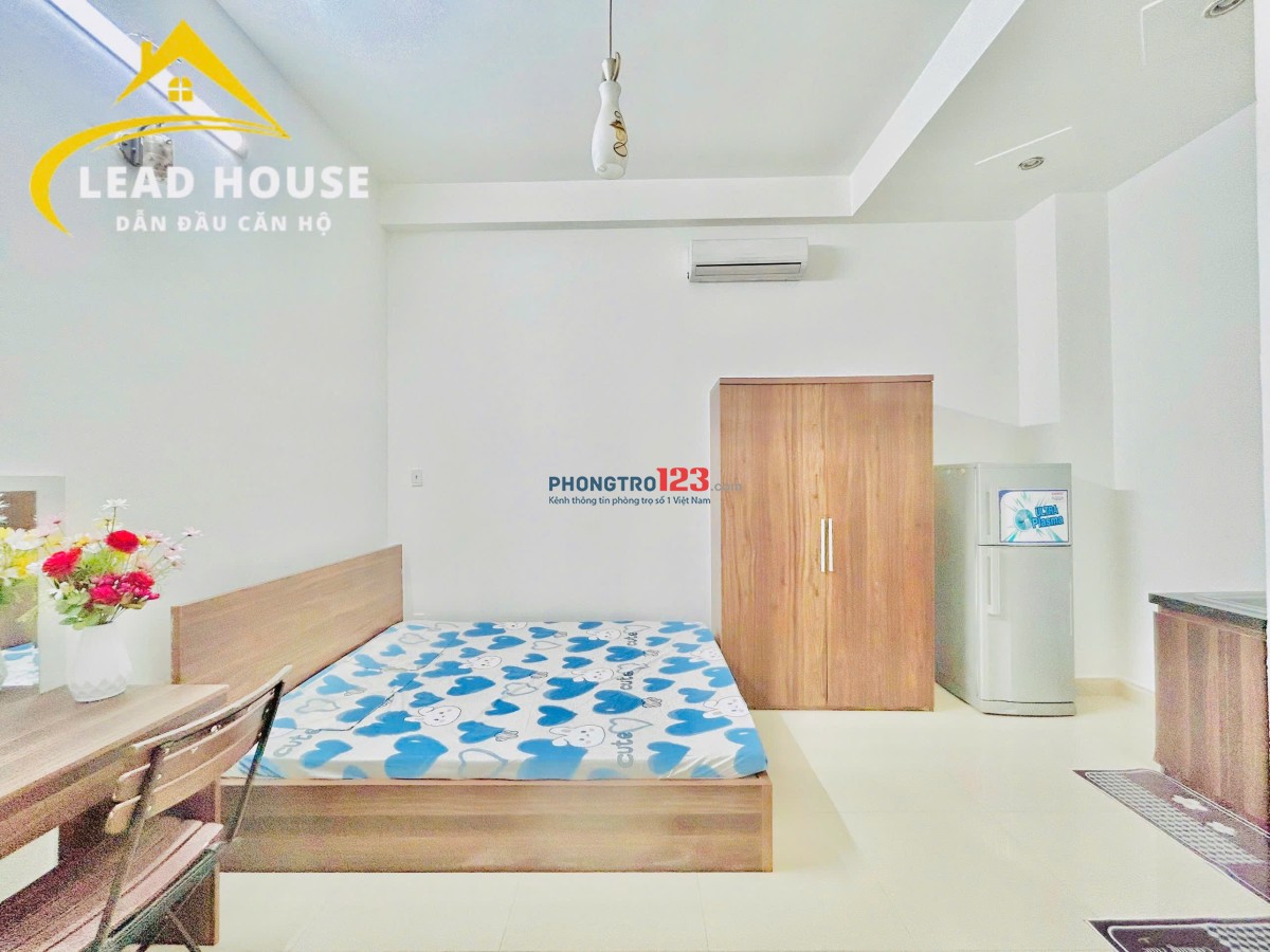 100M ĐẾN CÔNG VIÊN LÀNG HOA, PHÒNG RỘNG CÓ NỘI THẤT. NGUYỄN VĂN KHỐI, Free XE MÁY