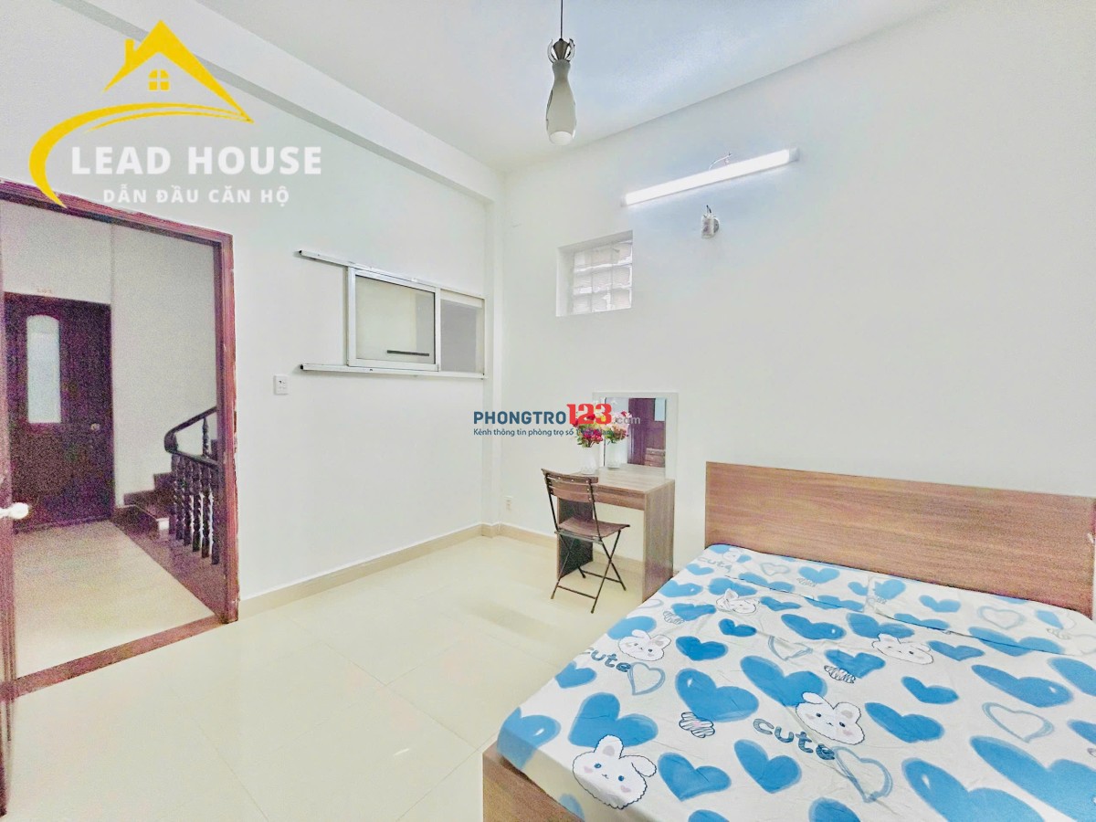 100M ĐẾN CÔNG VIÊN LÀNG HOA, PHÒNG RỘNG CÓ NỘI THẤT. NGUYỄN VĂN KHỐI, Free XE MÁY