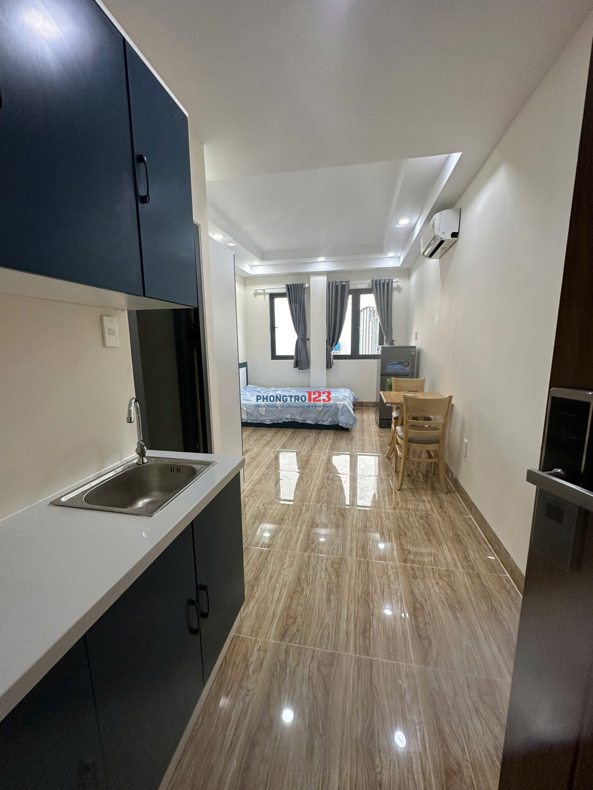 Phòng Trọ Cửa Sổ Tách Bếp 35m2 Phan Văn Trị Bình Thạnh Gần Chợ Bà Chiểu Phạm Văn Đồng Gò Vấp Quận 1