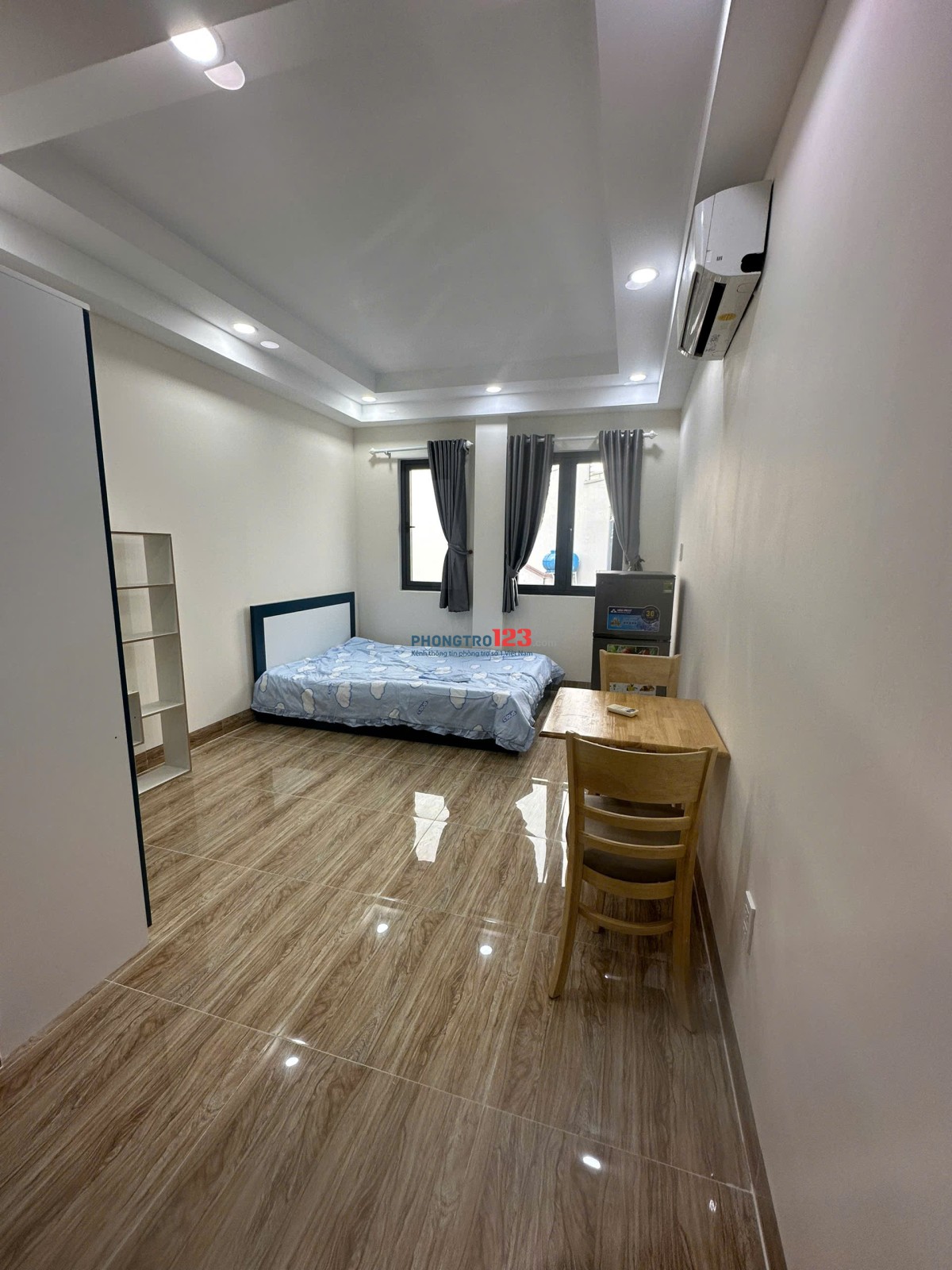 Phòng Trọ Cửa Sổ Tách Bếp 35m2 Phan Văn Trị Bình Thạnh Gần Chợ Bà Chiểu Phạm Văn Đồng Gò Vấp Quận 1