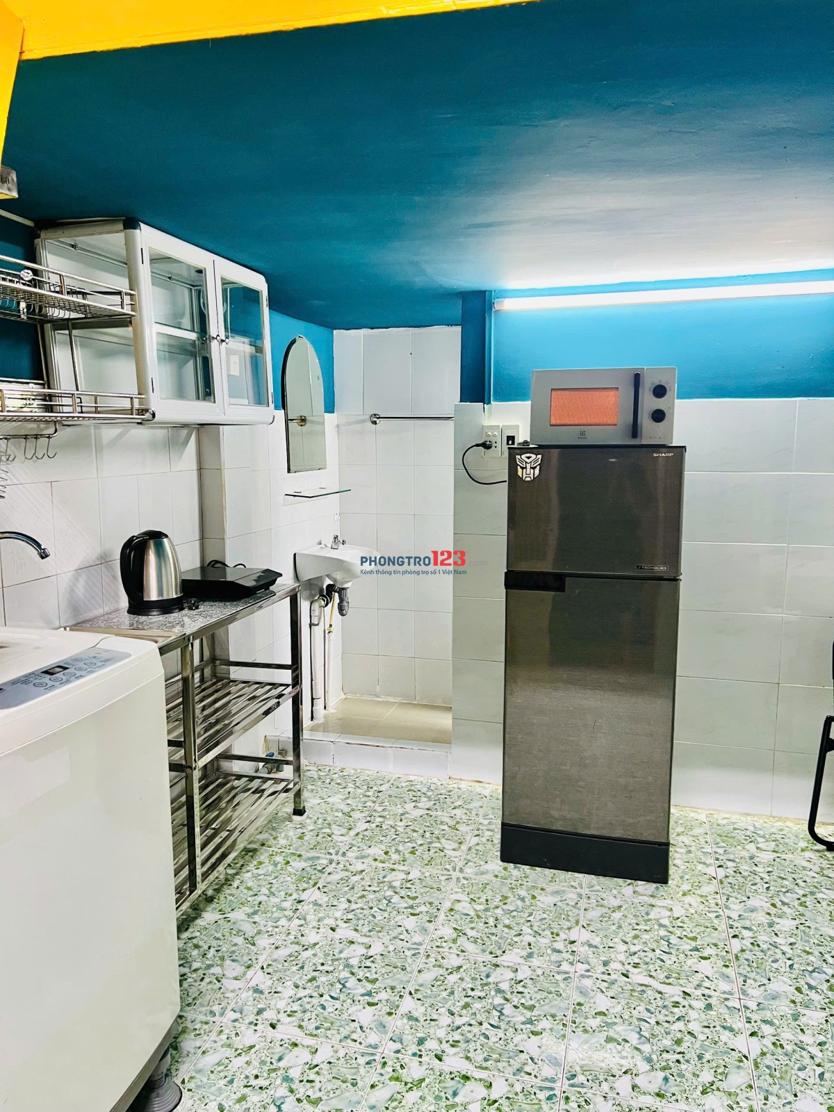 Nguyên căn độc lập 1PN tách bếp đủ tiện nghi giá 5 triệu rưỡi