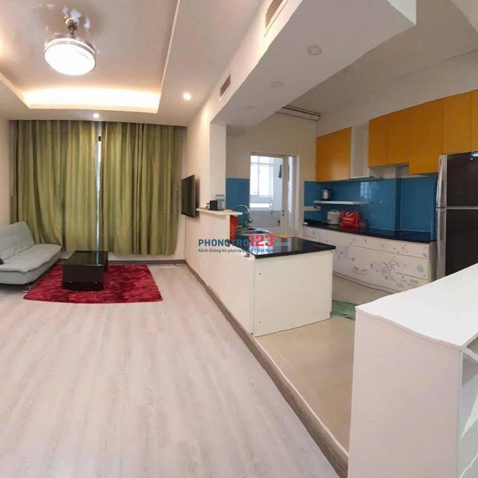 Chung cư HuD, 159 Điện Biên Phủ căn 1p ngủ, full nội thất giá 9tr/th