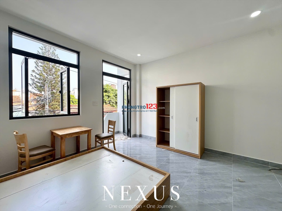 KHAI TRƯƠNG PHÒNG GIÁ RẺ MỚI 100%-BAN CÔNG, FULL NT, GẦN CV LÀNG HOA