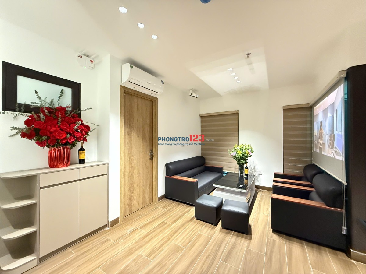 CHÍNH CHỦ CHO THUÊ CĂN HỘ PHỐ BA ĐÌNH 2N1K - 1N1K - 12 TRIỆU FULL NỘI THẤT NHẬP KHẨU CHÂU ÂU