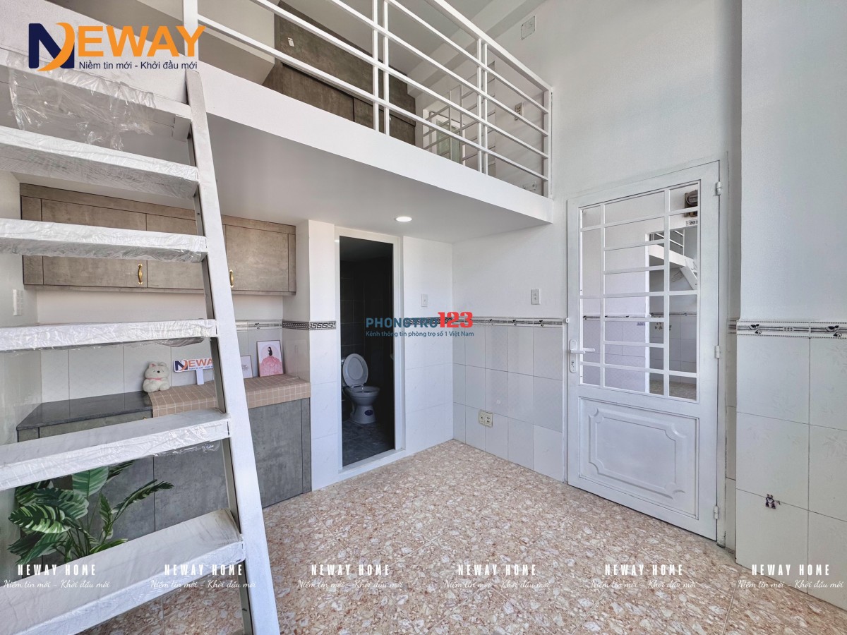 PHÒNG TRỌ GIÁ RẺ - GÁC CAO - CỬA SỔ TRỜI NGAY KHU TÊN LỬA ĐẦY ĐỦ NỘI THẤT - MỚI XÂY 100%