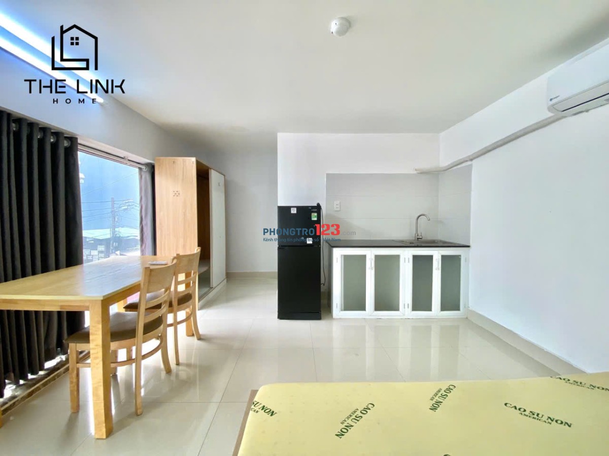 CHO THUÊ CĂN HỘ CÓ BAN CÔNG BÌNH THẠNH, GẦN ĐH HUTECH, GIAO THÔNG VẬN TẢI