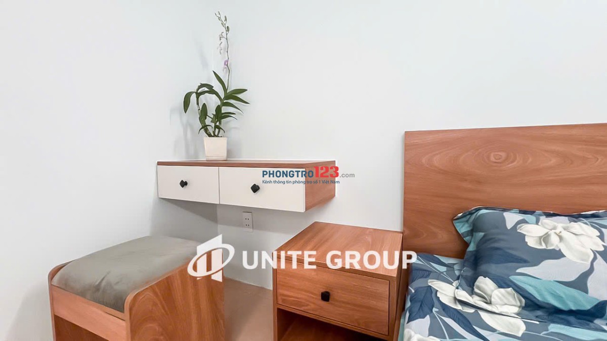 TRỌ BÌNH THẠNH GẦN CHỢ BÀ CHIỂU, Q3, Q1 STUDIO 32m2 FULL NỘI THẮT CỬA SỔ THOÁNG LÊ VĂN DUYỆT