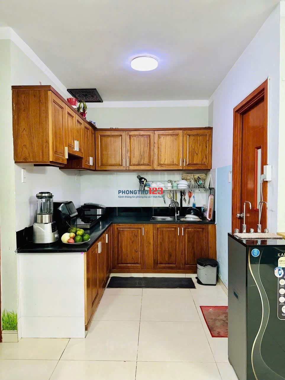 Chung cư Bà Chiểu, Bùi Hữu Nghĩa, BT: 1p ngủ, full NT, giá 9triệu