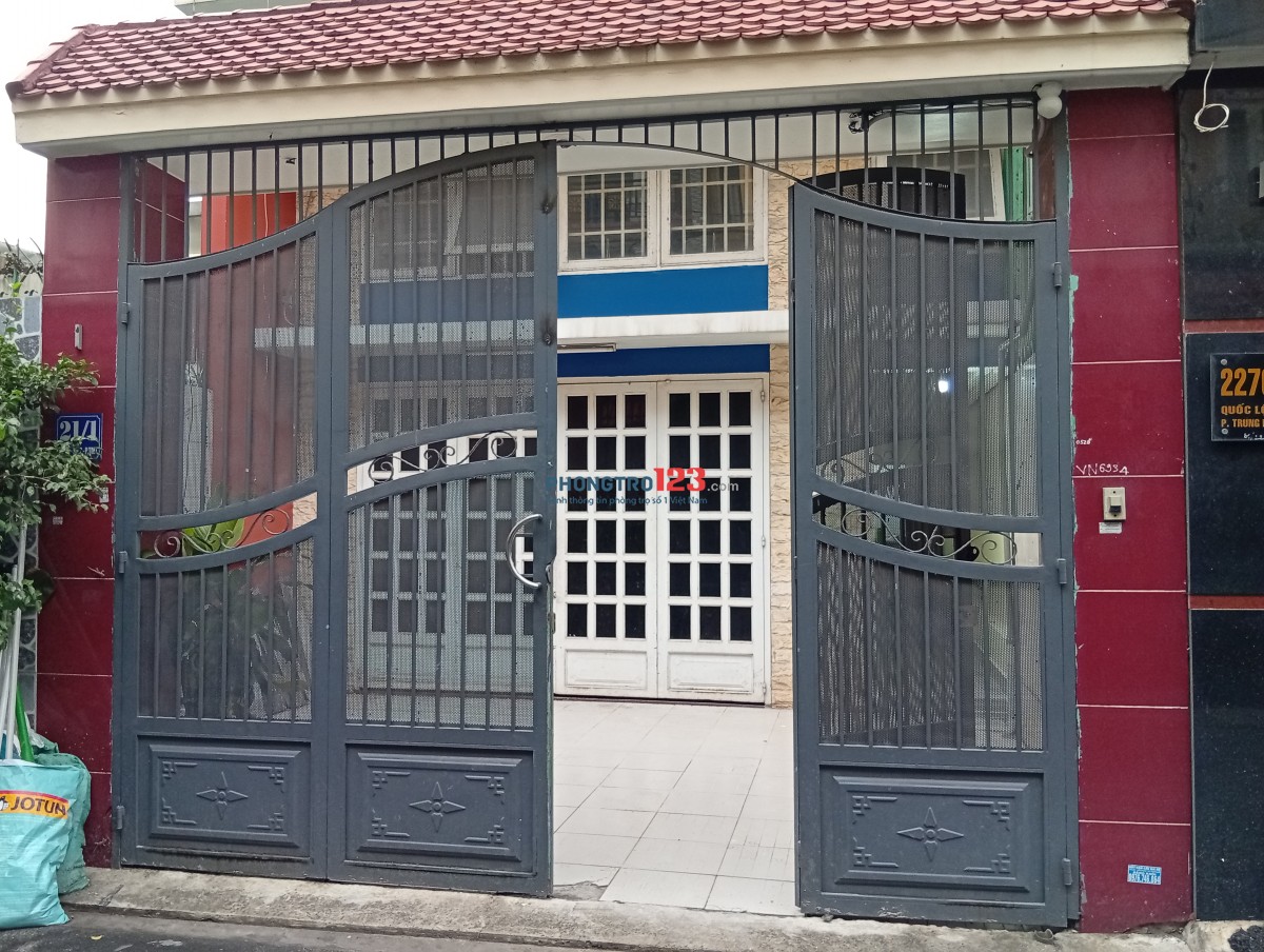 Cho thuê phòng trọ gần Công viên Phần Mềm Quang Trung, ngã tư An Sương