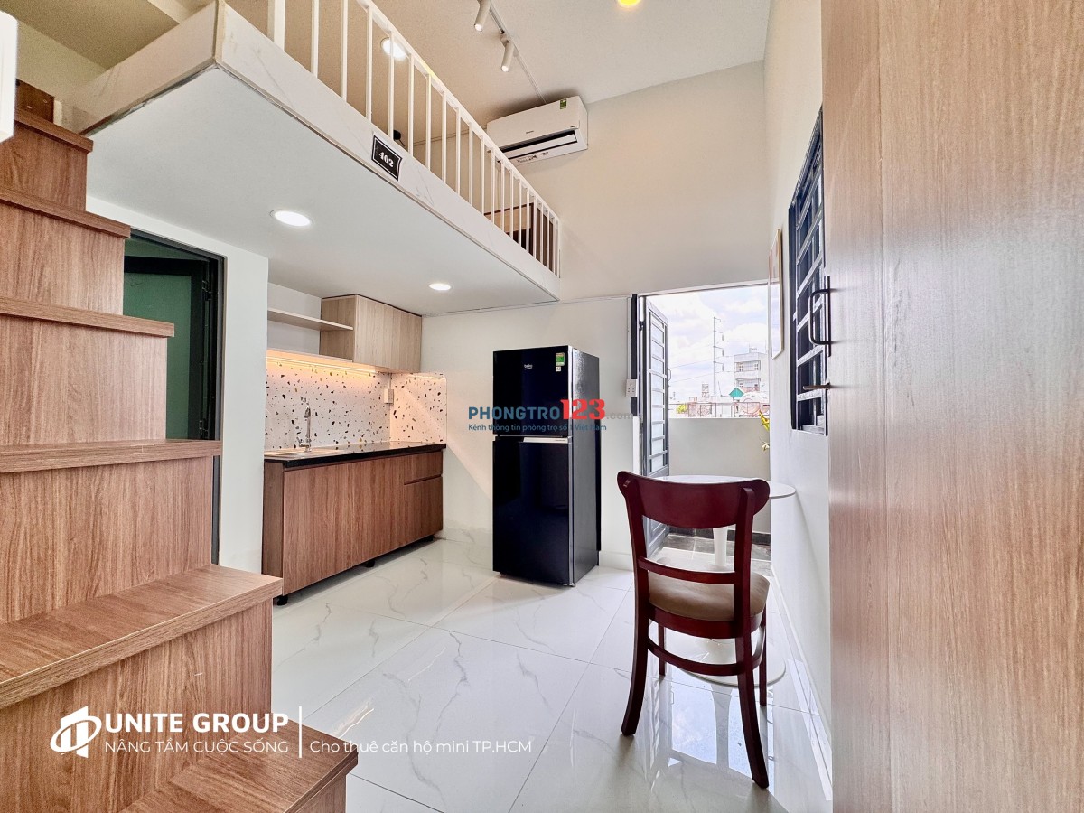 Căn Hộ Có Gác Mới 100% Gần Đại Học Văn Hiến - Khu Ăn Vặt Bàu Cát, Đồng Đen Quận Tân Bình