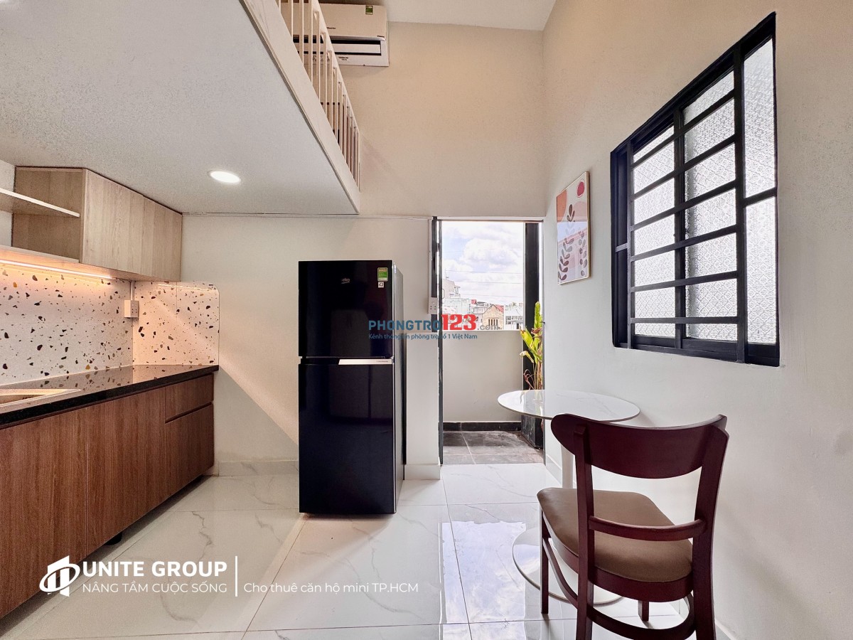 Căn Hộ Có Gác Mới 100% Gần Đại Học Văn Hiến - Khu Ăn Vặt Bàu Cát, Đồng Đen Quận Tân Bình