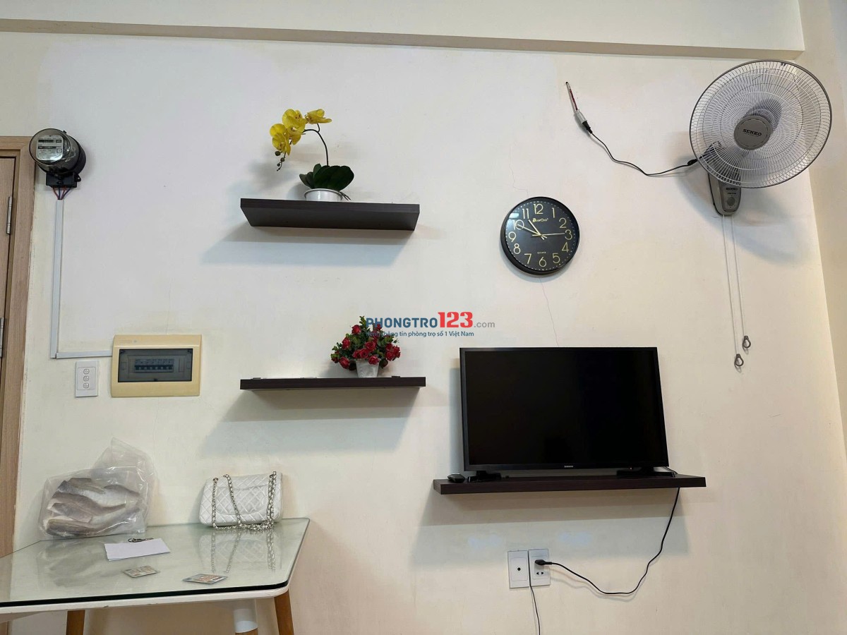 C/c Nguyễn Ngọc Phương, BT, 60m2, 1PN, 1WC, Nội Thất, Căn Góc. 8tr5/th