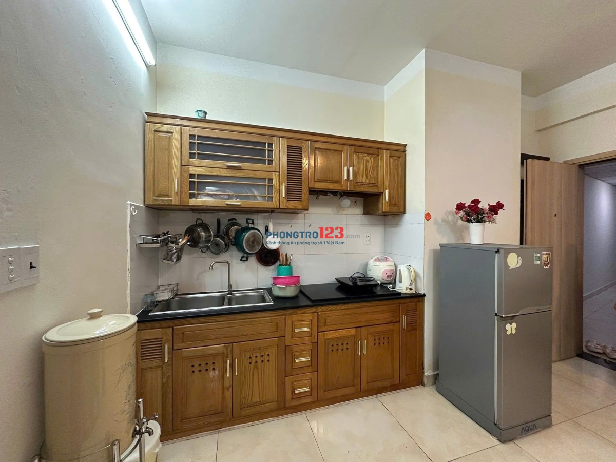 C/c Nguyễn Ngọc Phương, BT, 60m2, 1PN, 1WC, Nội Thất, Căn Góc. 8tr5/th