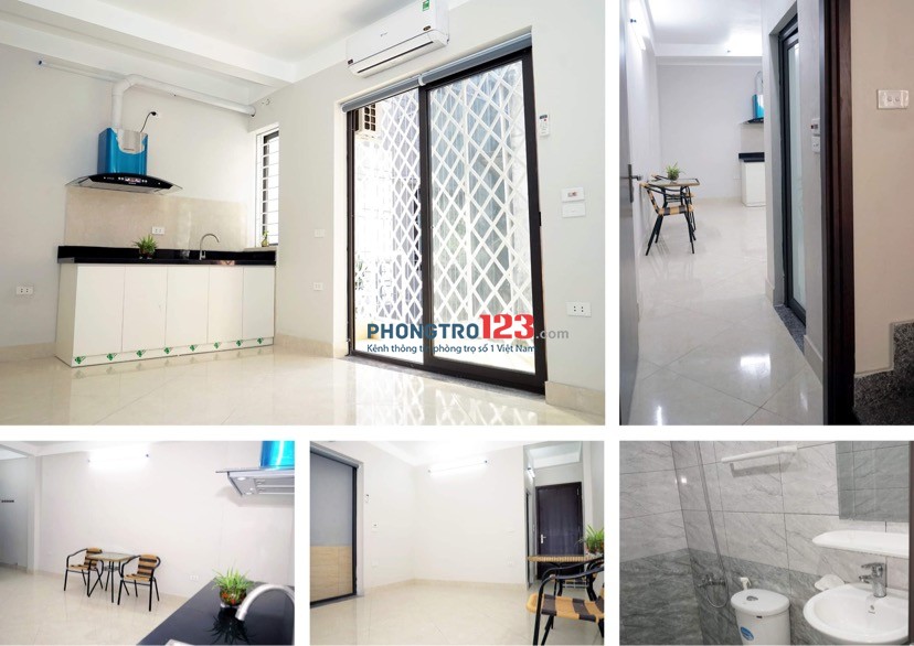 Phòng trọ thoang- co ban cong- an ninh- an toan - gan trung tam