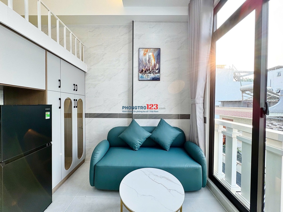 Khai Trương Duplex, Full Nội Thất gần Ngã Tư Hàng Xanh, UEF, HiU, Điện Biên Phủ