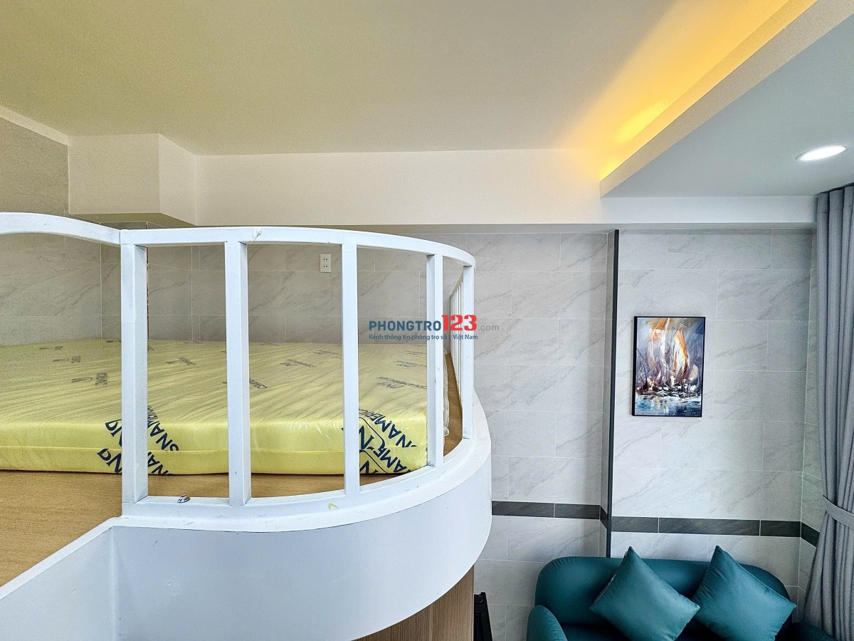 Khai Trương Duplex, Full Nội Thất gần Ngã Tư Hàng Xanh, UEF, HiU, Điện Biên Phủ