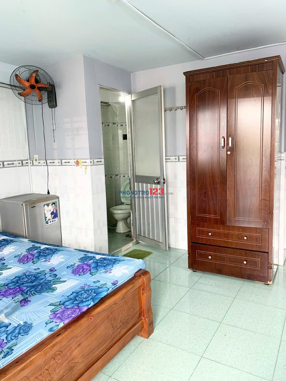 Cho Thuê Phòng Trọ Có Ban Công Thoáng Mát, Full Nội Thất, Chỉ 3tr2