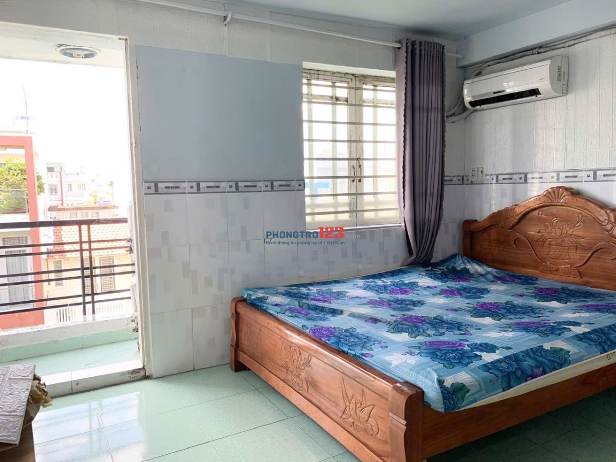 Cho Thuê Phòng Trọ Có Ban Công Thoáng Mát, Full Nội Thất, Chỉ 3tr2